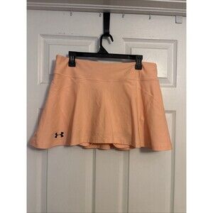 Under Armour Skort Women’s UA Links Golf Sport Peach Heat Gear Stretch, Size  XL